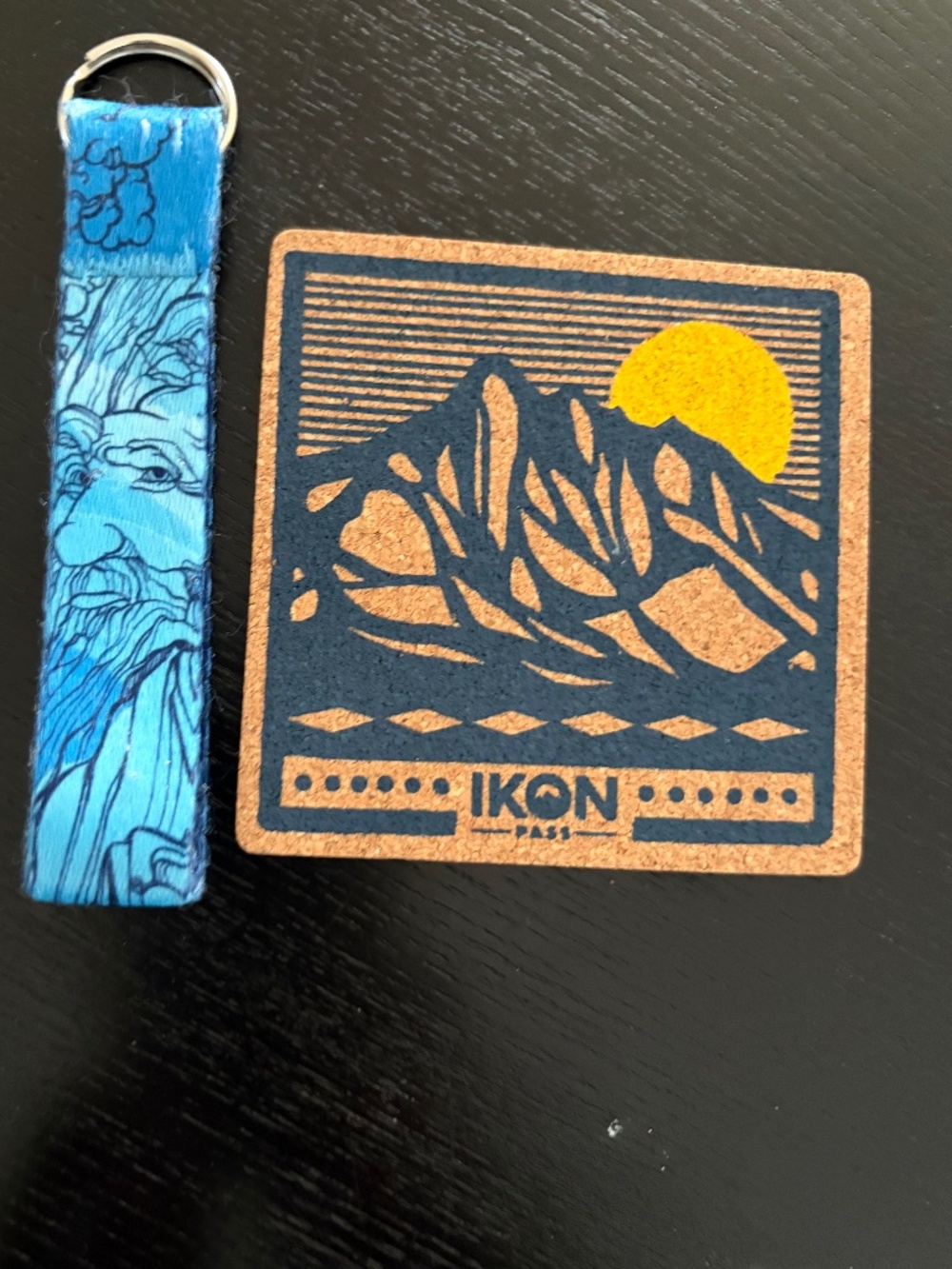 Mammoth Mtn Coaster & Keyring Set - Picture 3 of 6